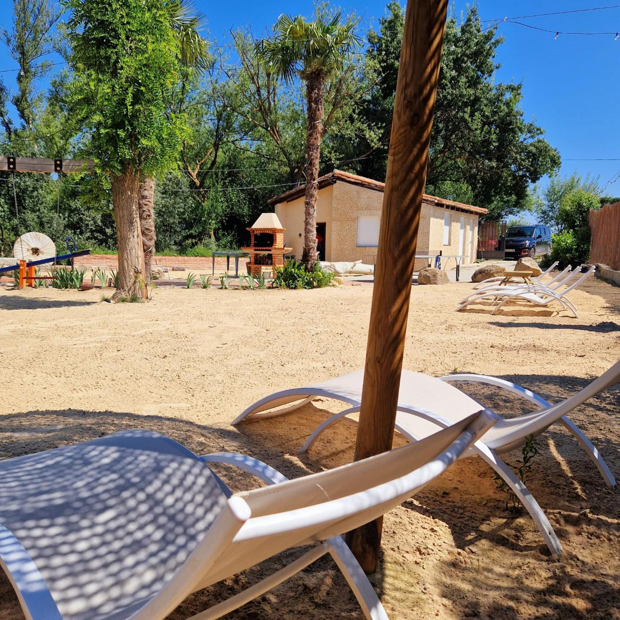 Complejo Oasis Beach Sobre El Rio Huerta  Exterior foto